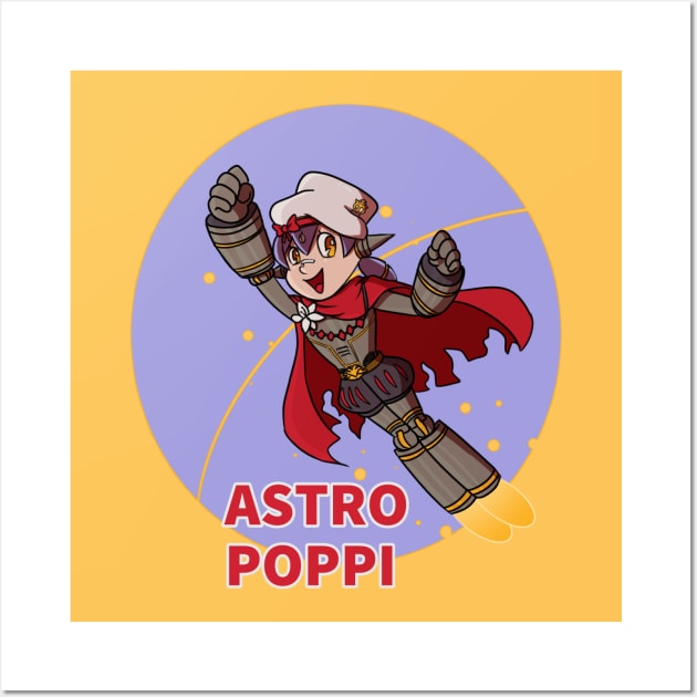 Astro Poppi Wall Art by Harbinger.Su